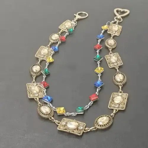 Jewelry Agate Retro Pants Chain Waist Chain Size ONE SIZE - 3 Thumbnail