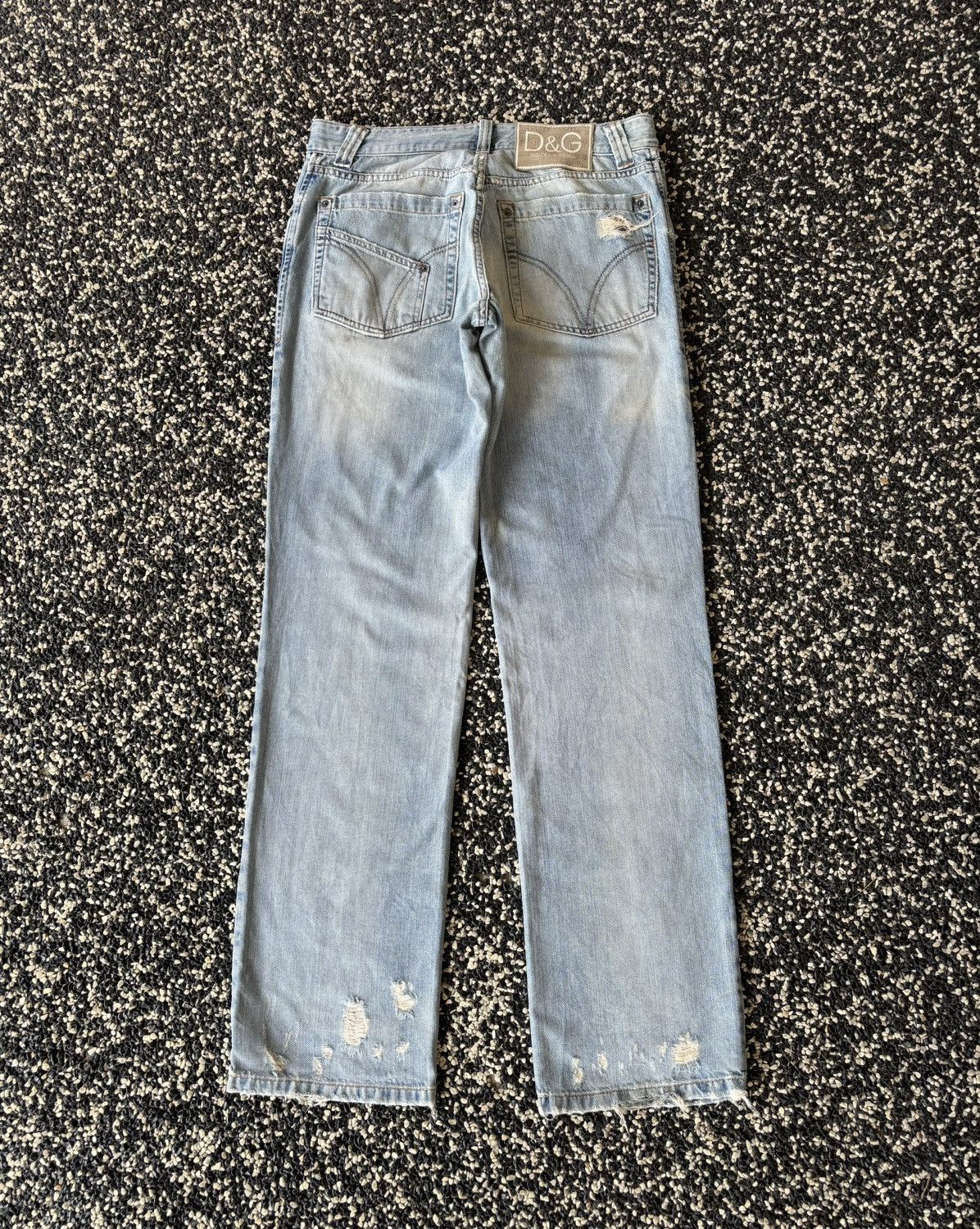Dolce & Gabbana 🔥DOLCE & GABBANA ITALY DISTRESSED DENIM JEANS Size US 32 / EU 48 - 4 Thumbnail