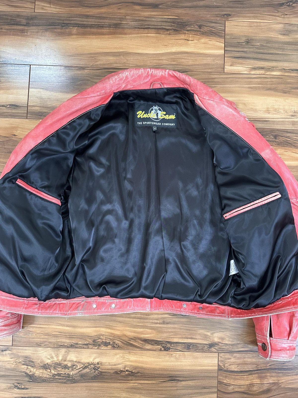Vintage Rare Vintage Leather Jacket Size US M / EU 48-50 / 2 - 7 Thumbnail