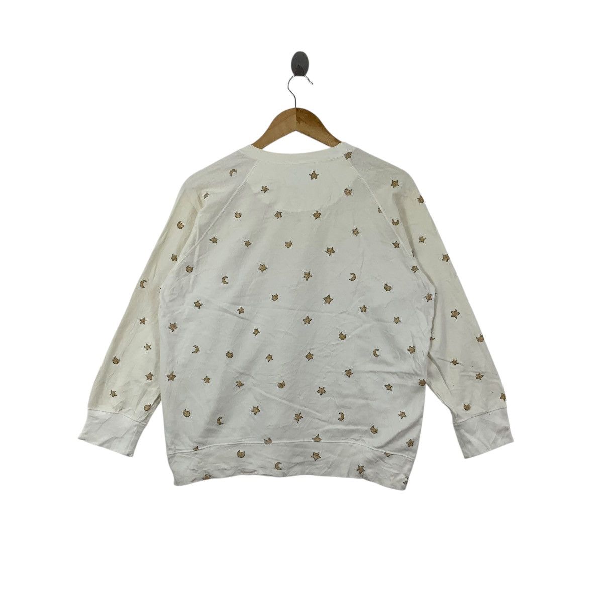 Tsumori Chisato Vintage TSUMORI CHISATO SLEEP Collection AOP Moon Sweatshirt Size L / US 10 / IT 46 - 7 Thumbnail