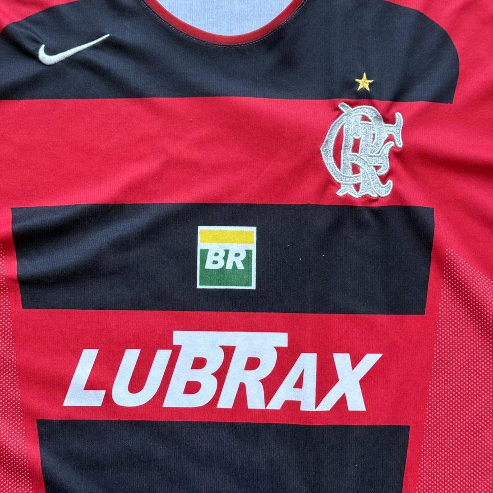 Nike Flamengo Brazil Home 2000's Retro #10 Soccer Futbol Jersey Size US L / EU 52-54 / 3 - 3 Thumbnail