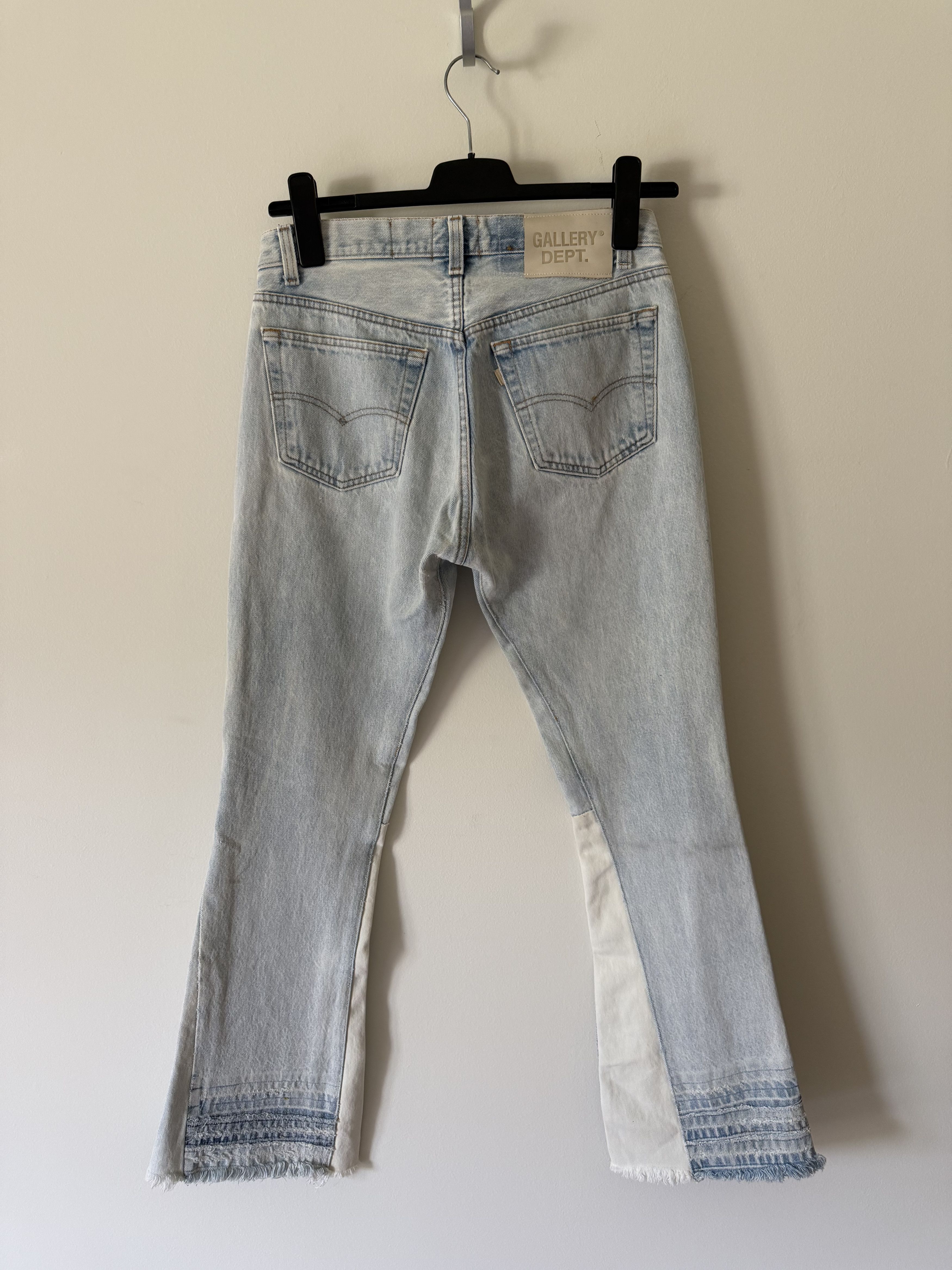 Gallery Dept. Gallery Dept. 90210 LA Flare Jeans in Light Wash Blue Size US 30 / EU 46 - 6 Thumbnail
