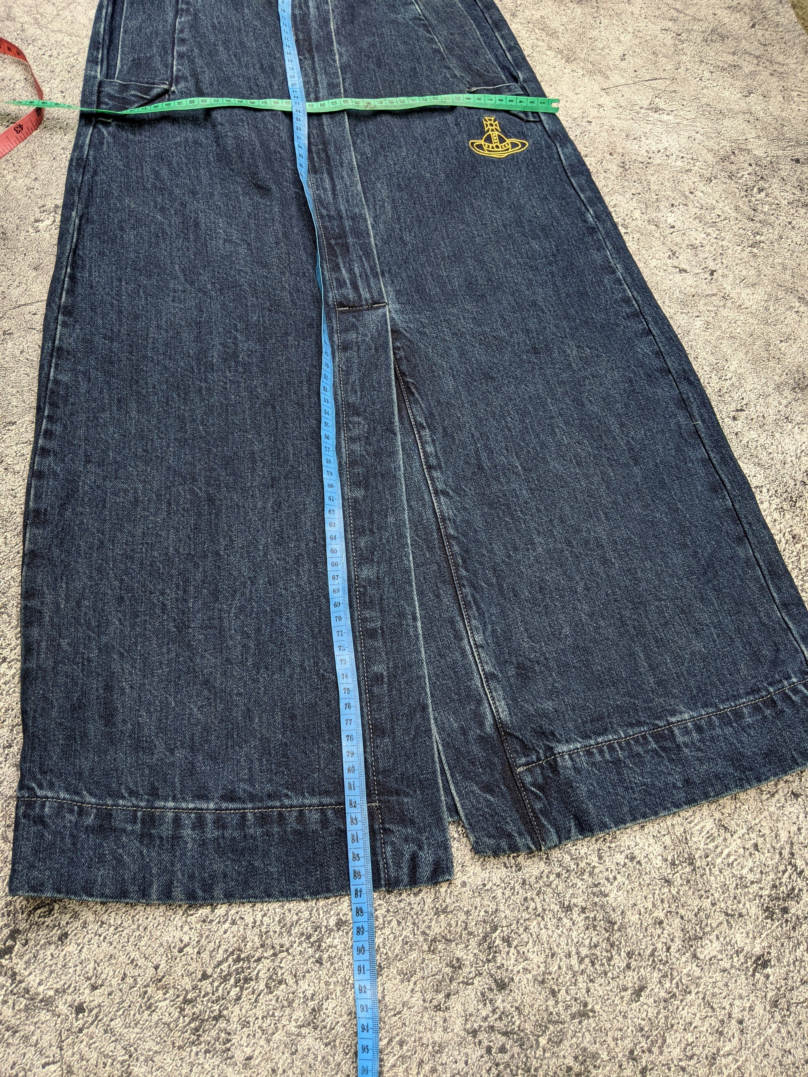 Vivienne Westwood Vivienne Westwood Anglomania Denim Skirt Size 26" / US 2 / IT 38 - 10 Thumbnail