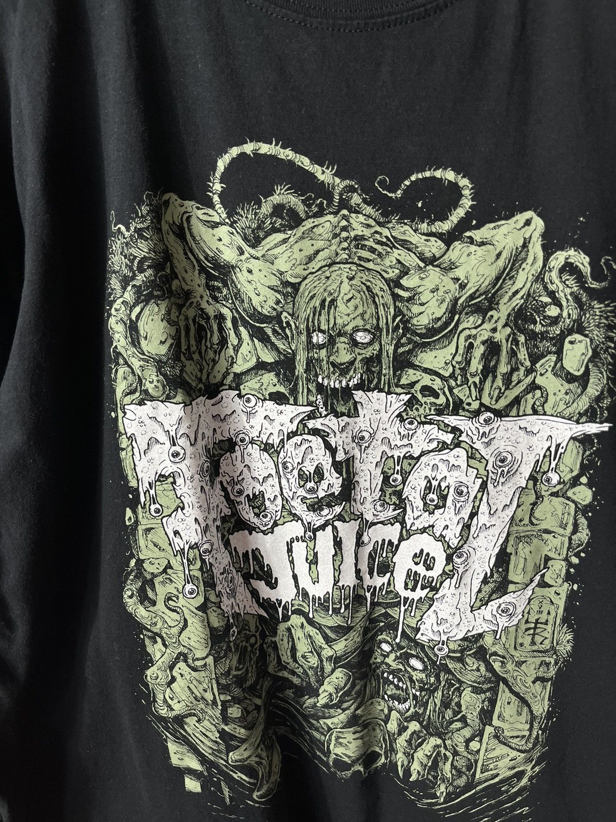 Band Tees × Vintage Foetal Juice Band Long Sleeve Tee Size US XL / EU 56 / 4 - 3 Thumbnail