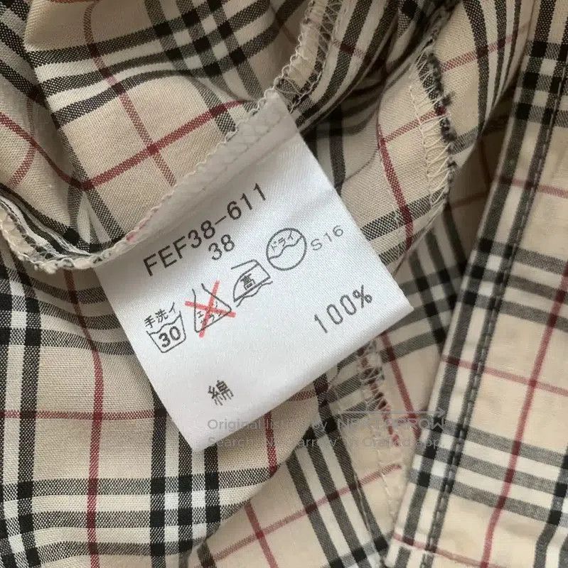 Burberry Burberry Beige Cotton Women's Shirt. Size M / US 6-8 / IT 42-44 - 7 Thumbnail