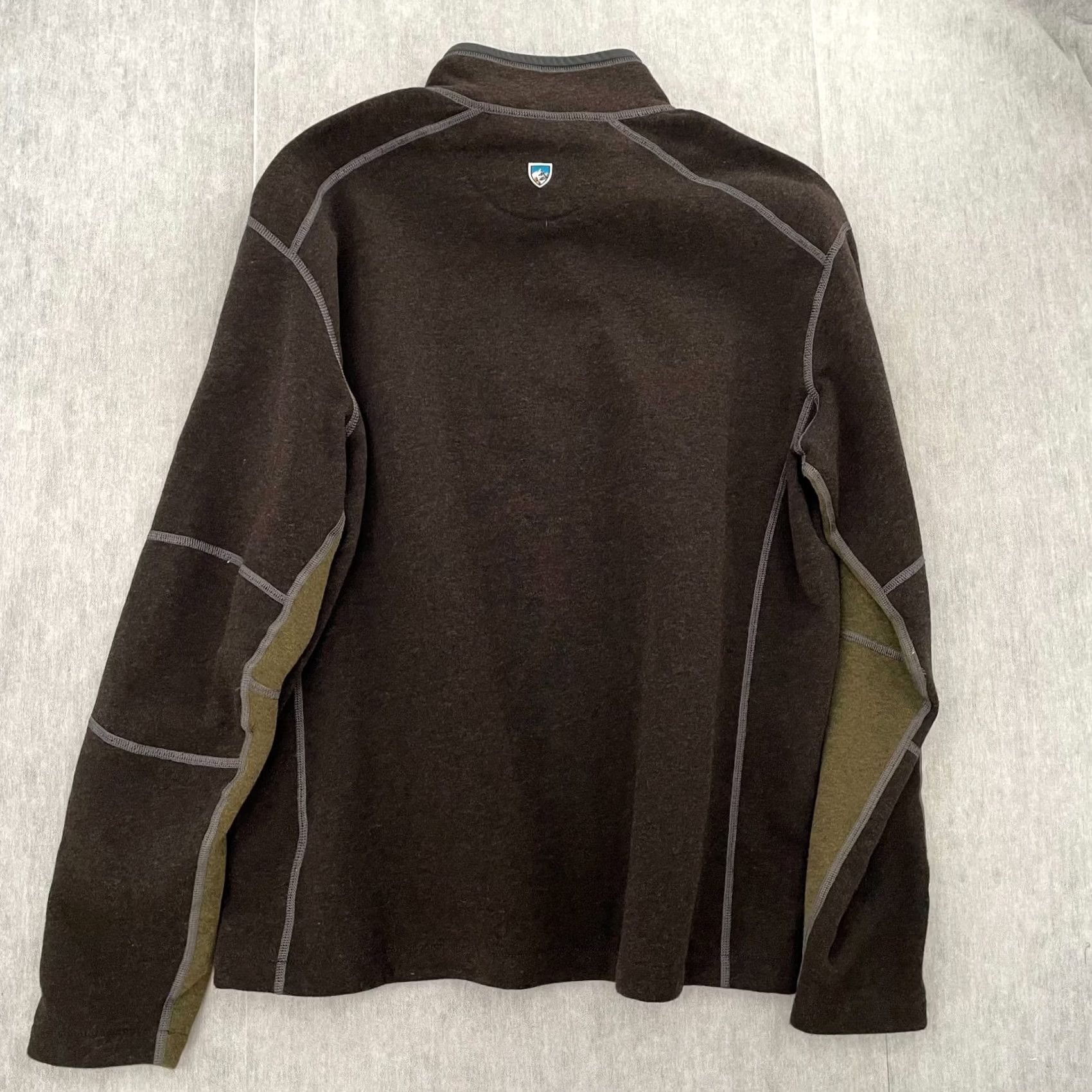 Vintage Kuhl Revel Sweater Adult 2XL Brown 1/4 Zip Pullover Fleece Outdoor Performance Shirt Size US XXL / EU 58 / 5 - 6 Thumbnail