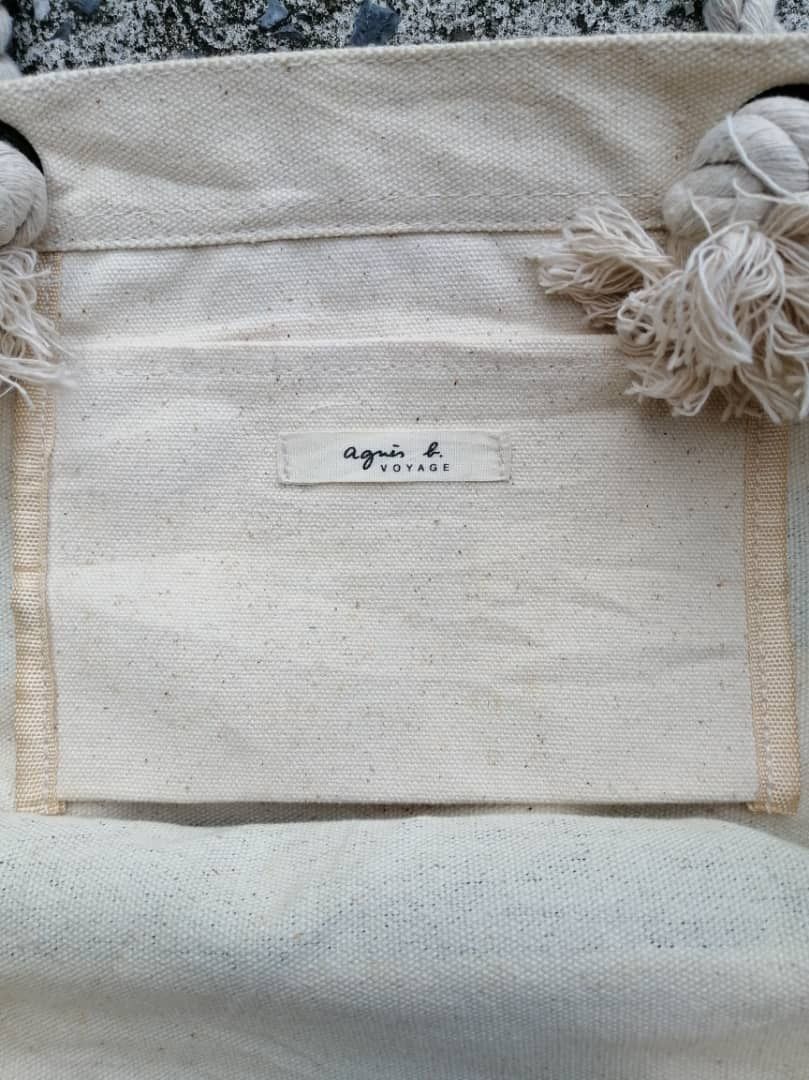 agnes b. Agnes B. Tote Bag Size ONE SIZE - 11 Thumbnail