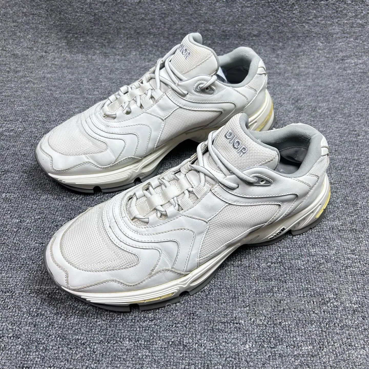 Dior Dior Pure White Low Top Casual Dad Shoes| Size US 12 / EU 45 - 1 Thumbnail