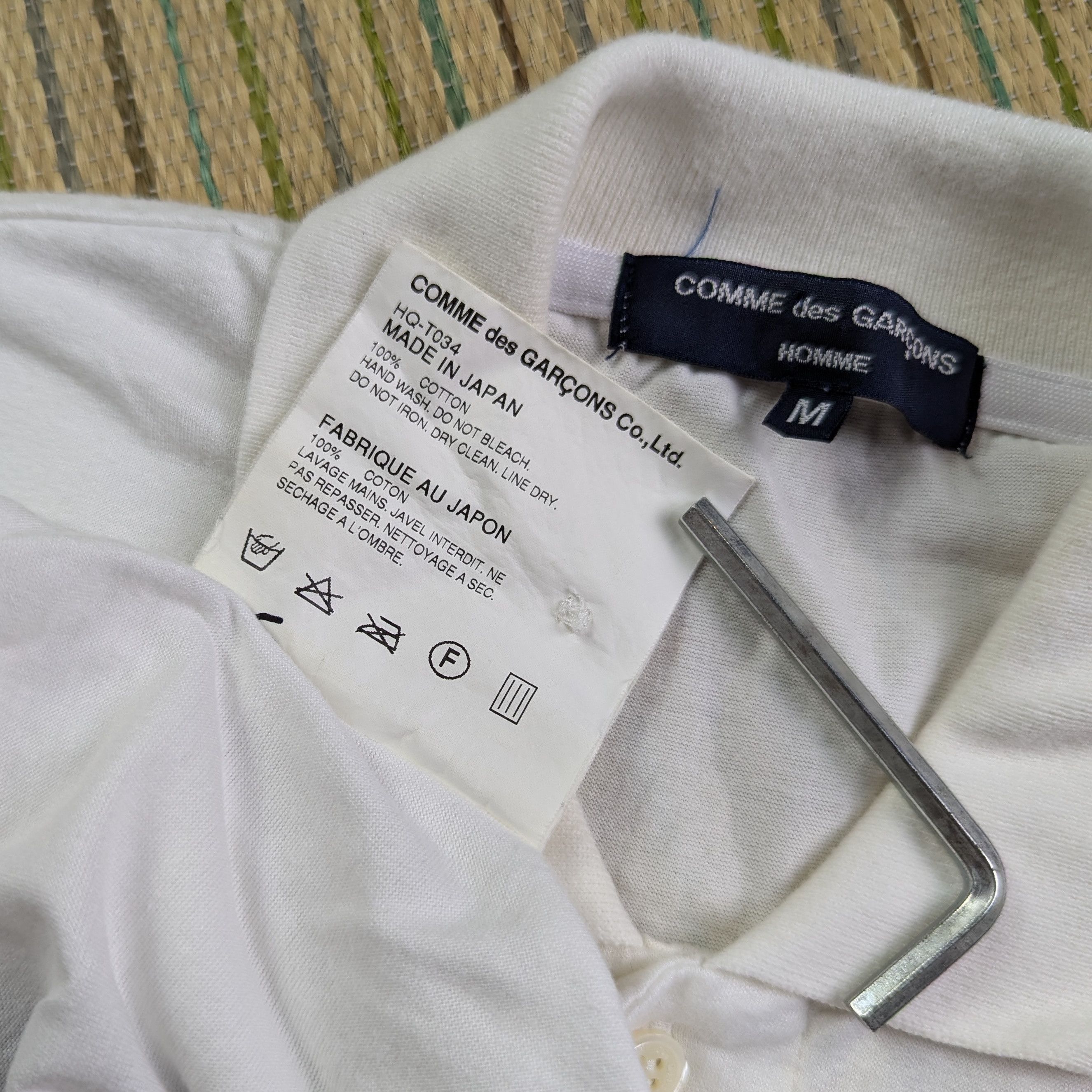 Comme des Garcons Comme Des Garcons Homme CDG Patchwork Polos Tee Size US M / EU 48-50 / 2 - 5 Thumbnail