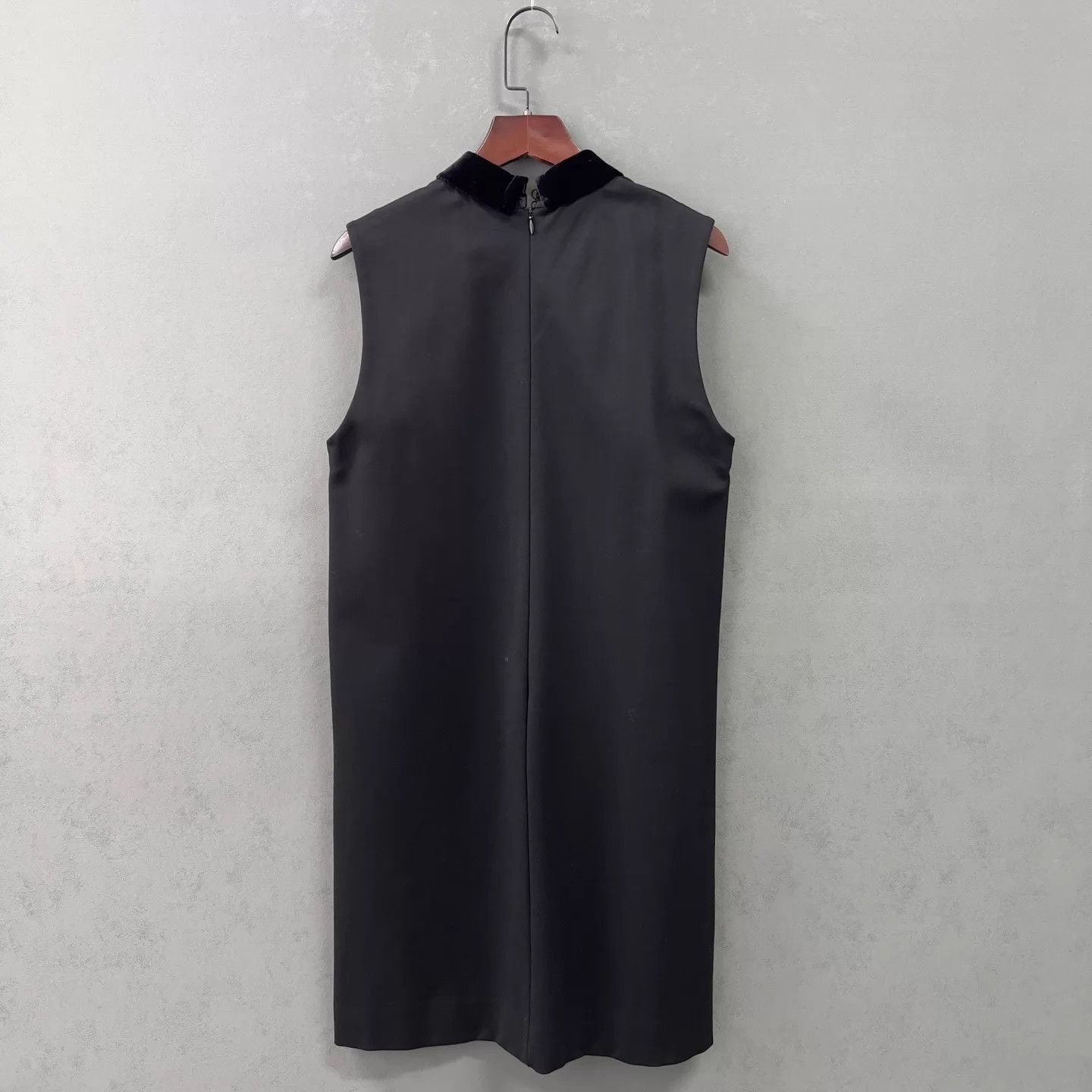 Miu Miu MIU MIU Swallow Black Dress 38 98 New YS000458 Size XS / US 0-2 / IT 36-38 - 2 Thumbnail