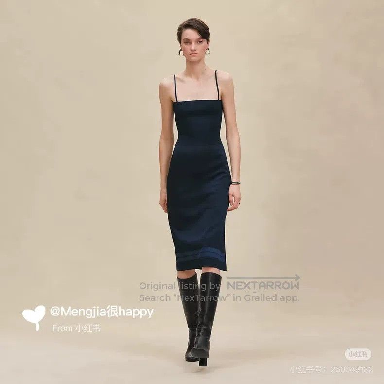 Hermes Hermes 25 Autumn/Winter Elastic Strap Knit Dress Size XS / US 0-2 / IT 36-38 - 7 Thumbnail