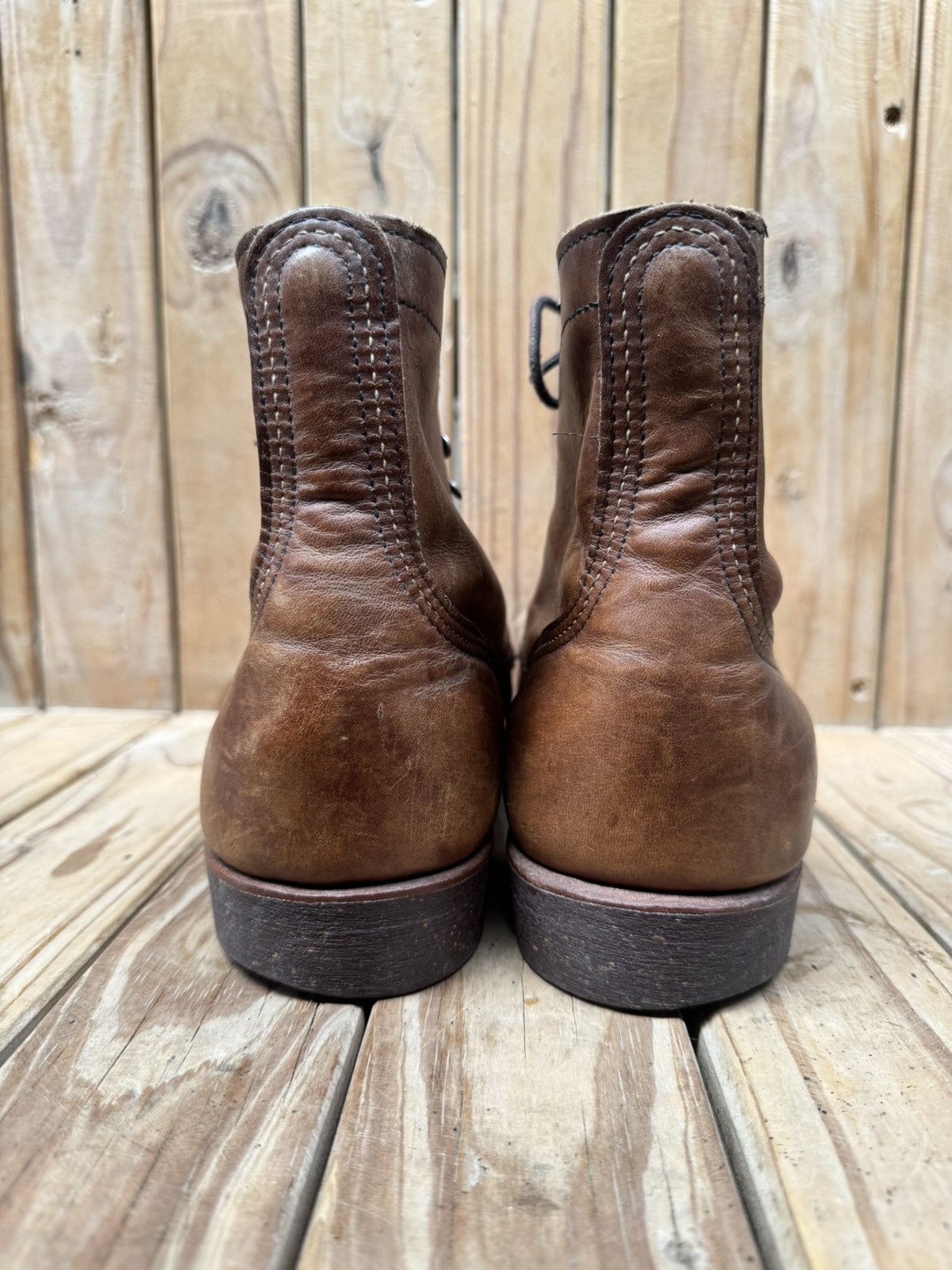 Red Wing Red Wing 8111 iron ranger Brown leather Boots UK 7.5 D Size US 8.5 / EU 41-42 - 12 Thumbnail