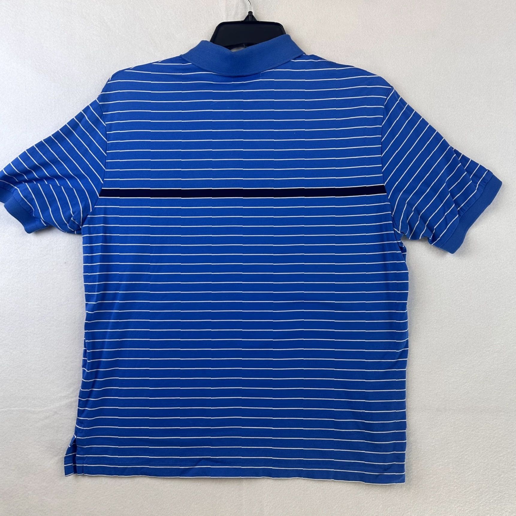 Polo Ralph Lauren Polo Ralph Lauren Polo Shirt Mens Large Blue Striped Moisture Cotton Size US L / EU 52-54 / 3 - 5 Thumbnail