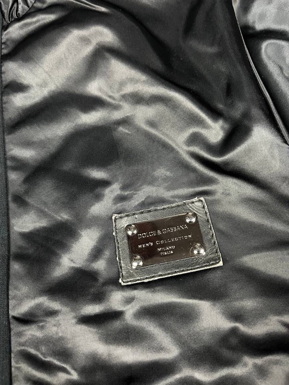 Dolce & Gabbana Dolce & Gabbana Men's Black Bomber Jacket Full Zip Size US S / EU 44-46 / 1 - 3 Thumbnail