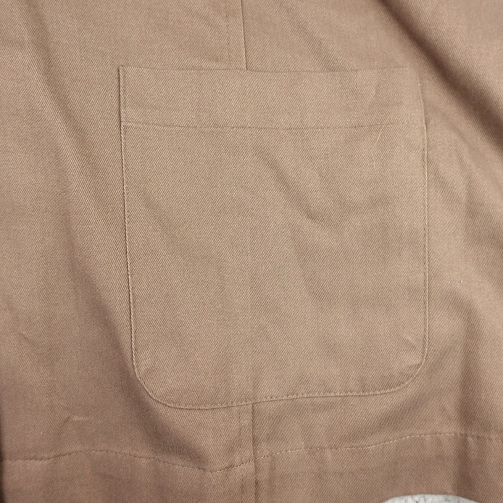Vintage Appleseed's Womens Large Brown Button Up Blazer Jacket Pockets Preppy Size L / US 10 / IT 46 - 7 Thumbnail