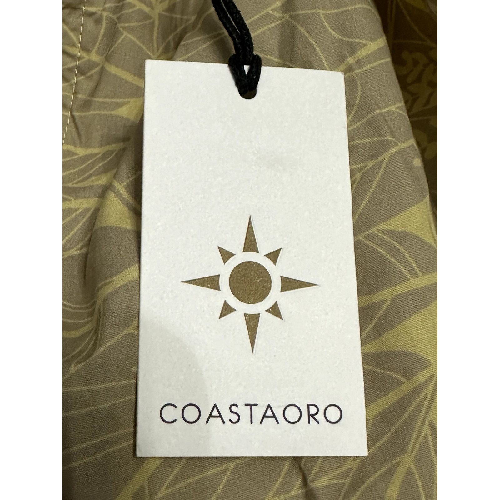 Other Coastaoro Collared Shirt Button Up Yellow Gray M NWT Size US M / EU 48-50 / 2 - 8 Thumbnail