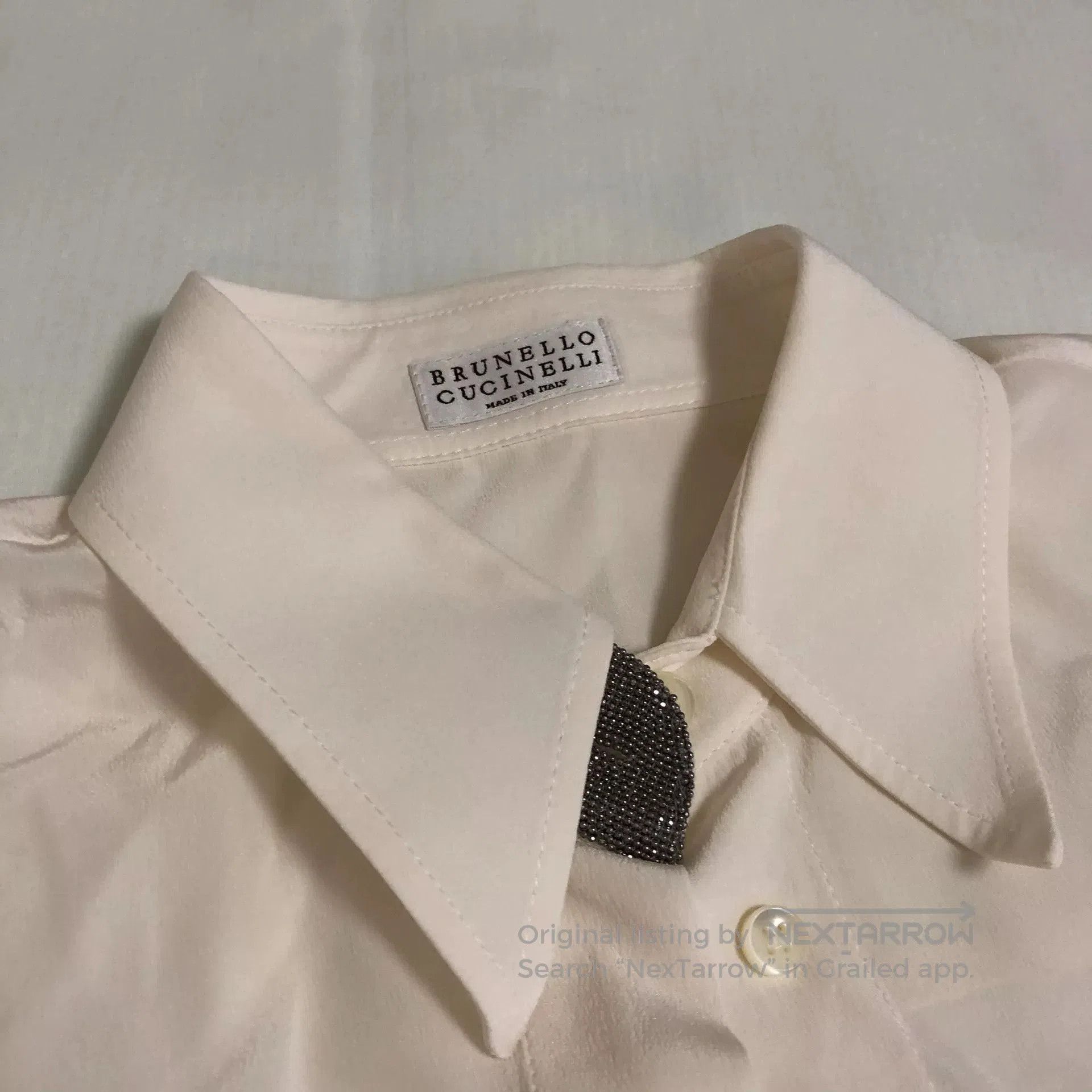 Brunello Cucinelli Brunello Cucinelli Short Sleeve Shirt XS. Size US XS / EU 42 / 0 - 2 Thumbnail