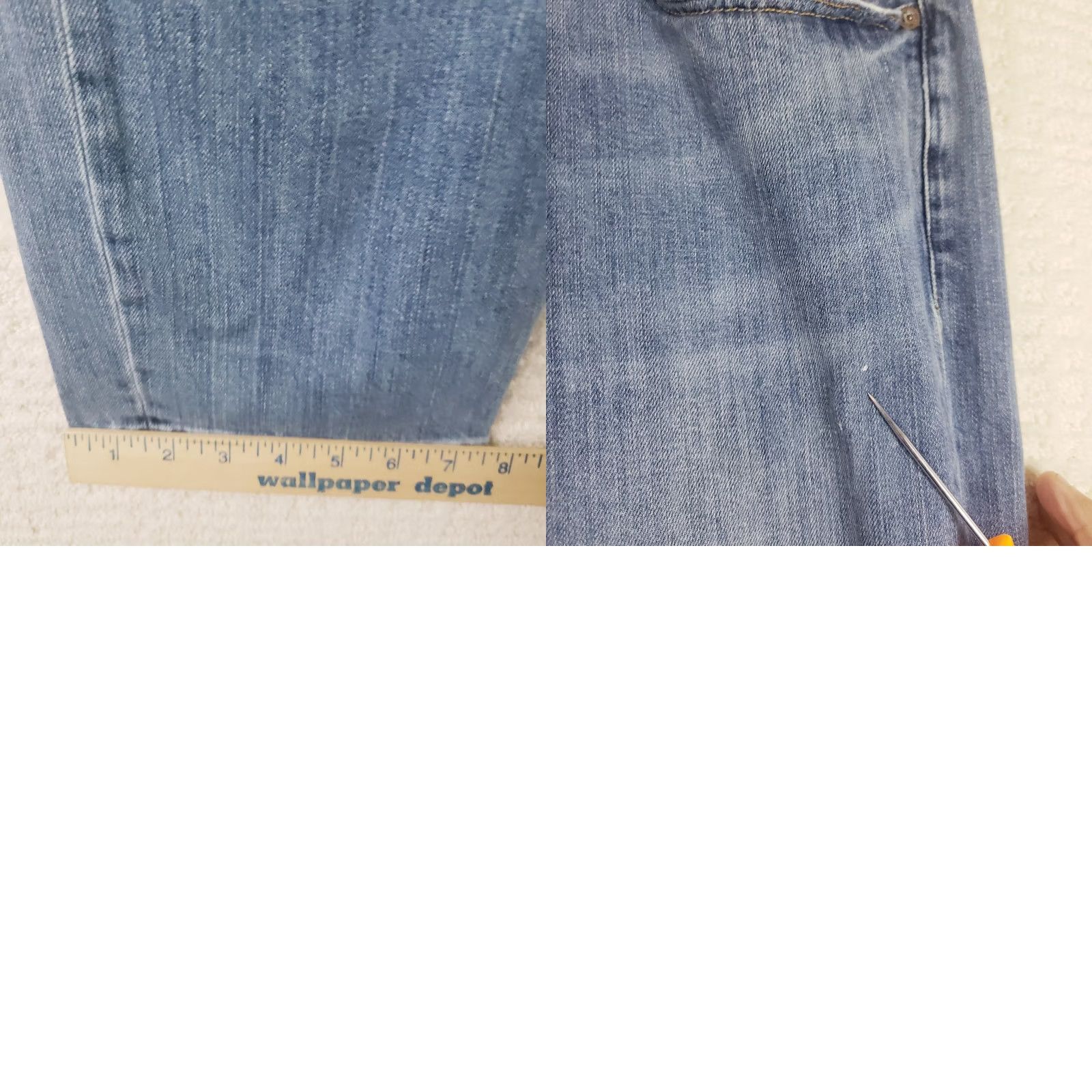 Lucky Brand Lucky Brand 410 Athletic Slim Denim Jeans Blue Men’s 38X30 Slim Straight 5-Pocket Logo USA Vintage No Size US 38 / EU 54 - 10 Thumbnail