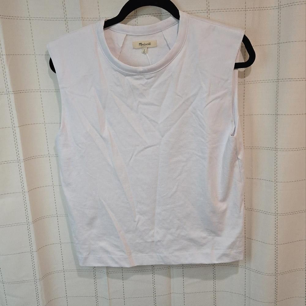 Madewell Madewell Structured Muscle Tee Size S / US 4 / IT 40 - 3 Thumbnail