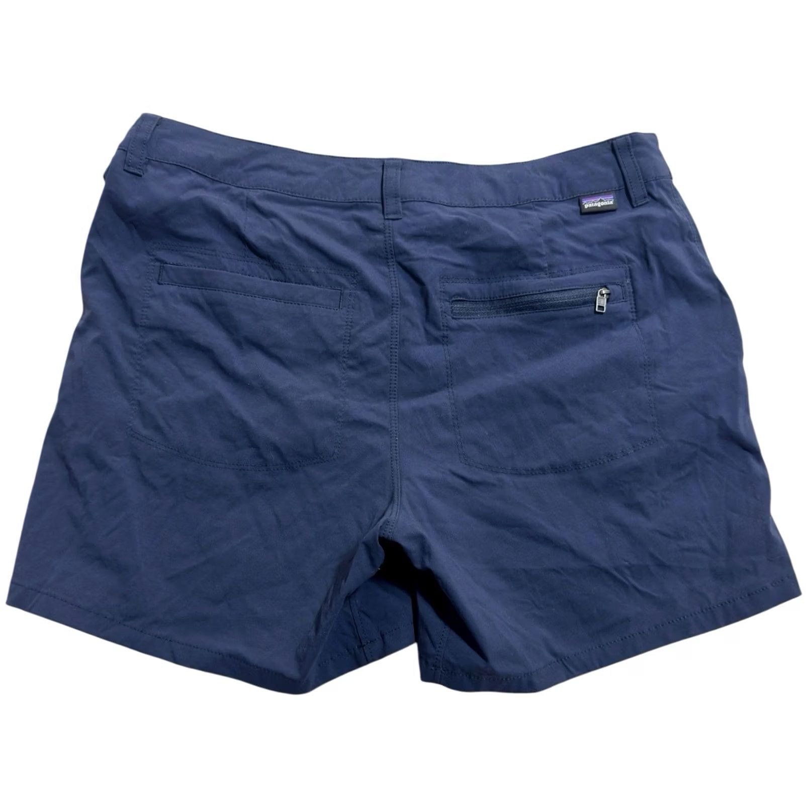 Patagonia Patagonia Womens Quandary Shorts Gray Nylon Stretch Hiking Outdoors 5" EUC Sz 6 Size 28" / US 6 / IT 42 - 2 Thumbnail
