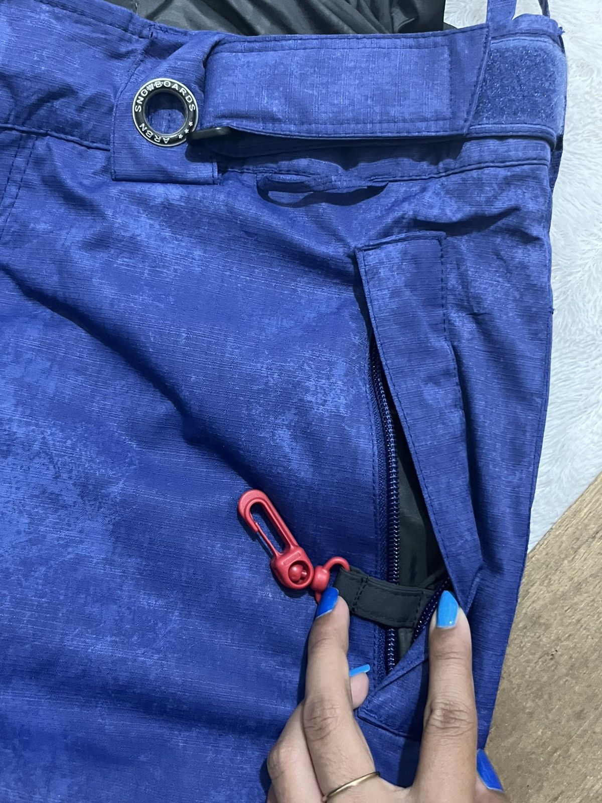 Other ARBN Snowboard Ski Pants Blue Technical Cargo L Size US 36 / EU 52 - 10 Thumbnail