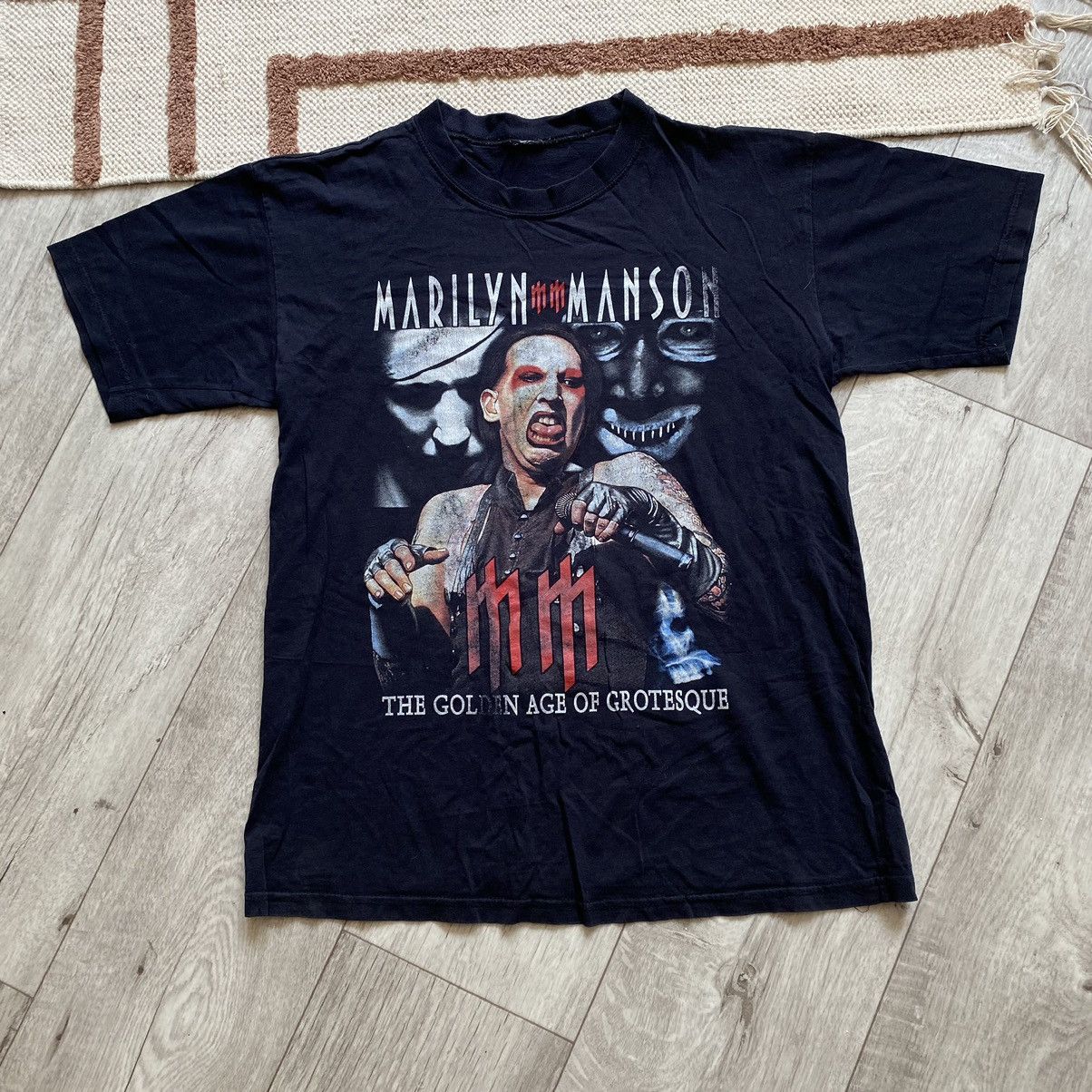 Band Tees VINTAGE MARILYN MANSON THE GOLDEN AGE OF GROTESQUE T SHIRT Size US M / EU 48-50 / 2 - 1 Thumbnail