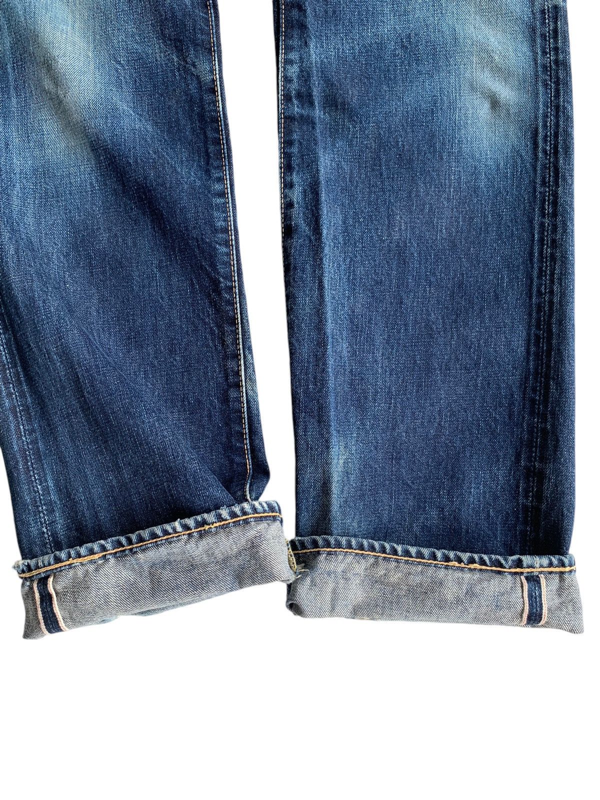 If Six Was Nine × Japanese Brand Unknown Japanese Brand Button fly Mudwash Selvedge Denim Size US 28 / EU 44 - 8 Thumbnail