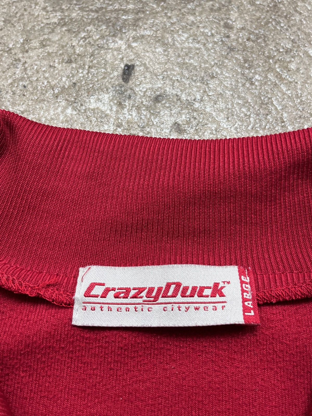 Vintage CRAZY DUCK VINTAGE TRACK JACKET - LOT № 2247 Size US L / EU 52-54 / 3 - 6 Thumbnail