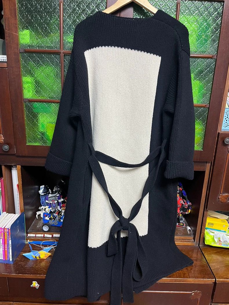 Loewe LOEWE Oversize black long sweater Size M / US 6-8 / IT 42-44 - 2 Thumbnail
