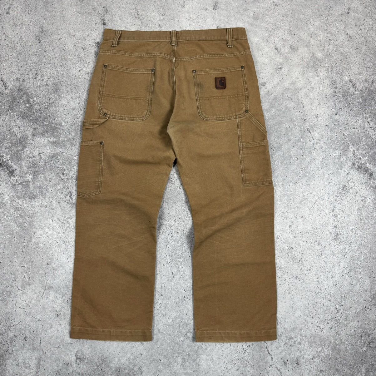 Carhartt × Vintage Carhartt Distressed Logger Pants Size US 34 / EU 50 - 1 Thumbnail