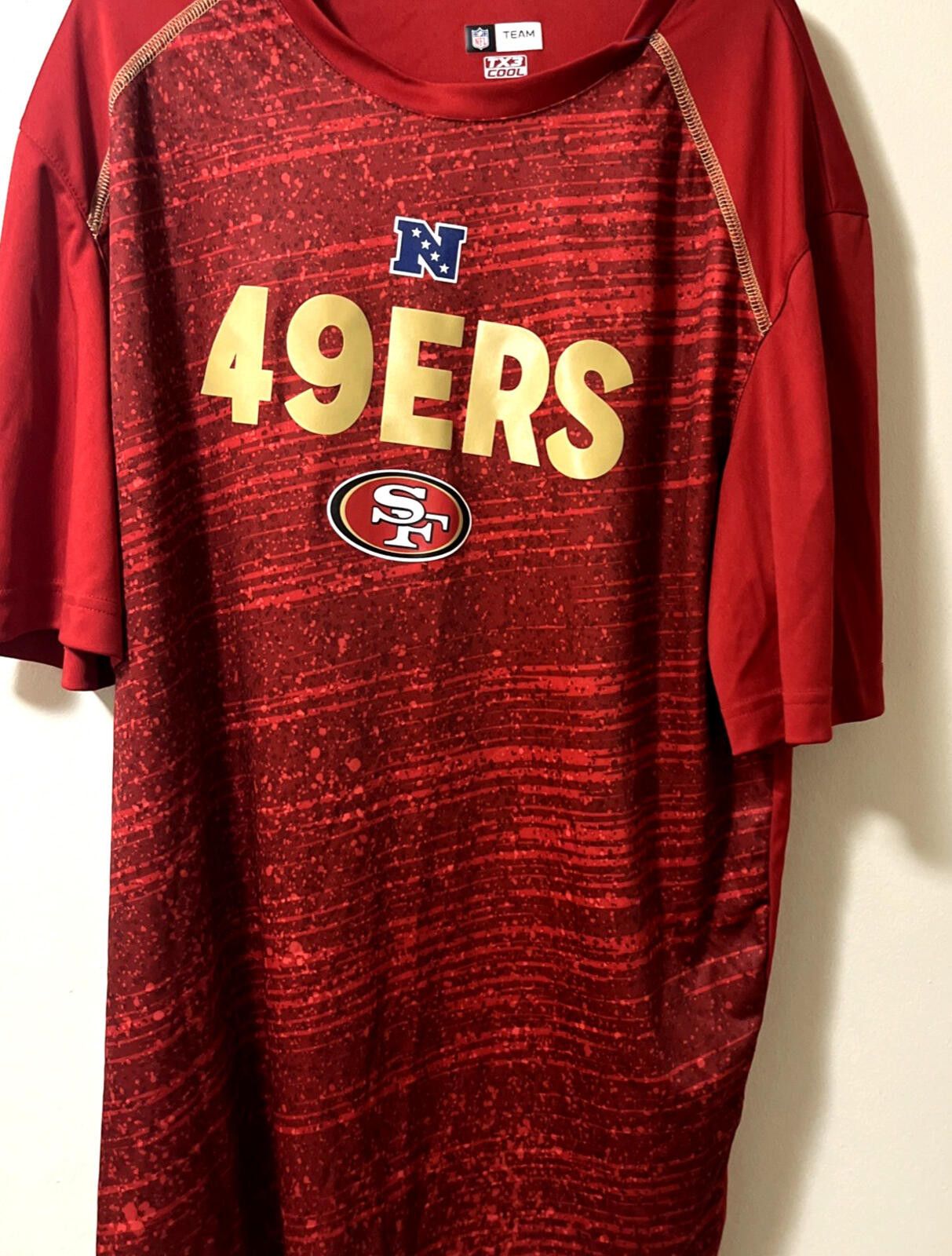 Other Large San Francisco 49ers Men's T-Shirt NFL Flag Football Size ONE SIZE - 1 Thumbnail