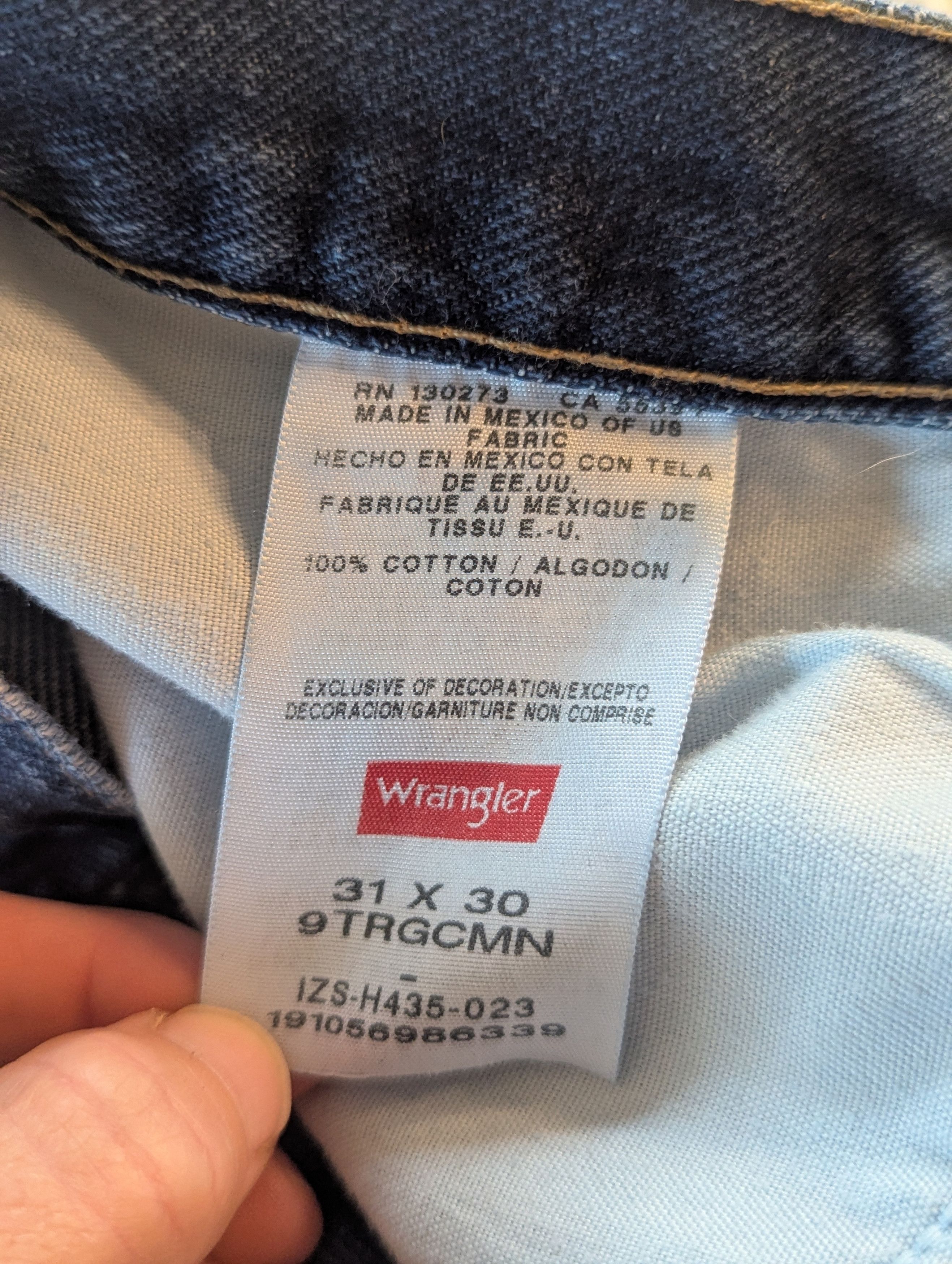 Wrangler Vintage Y2K Wrangler Jeans Size 31x30 Regular Fit Size US 31 - 4 Thumbnail