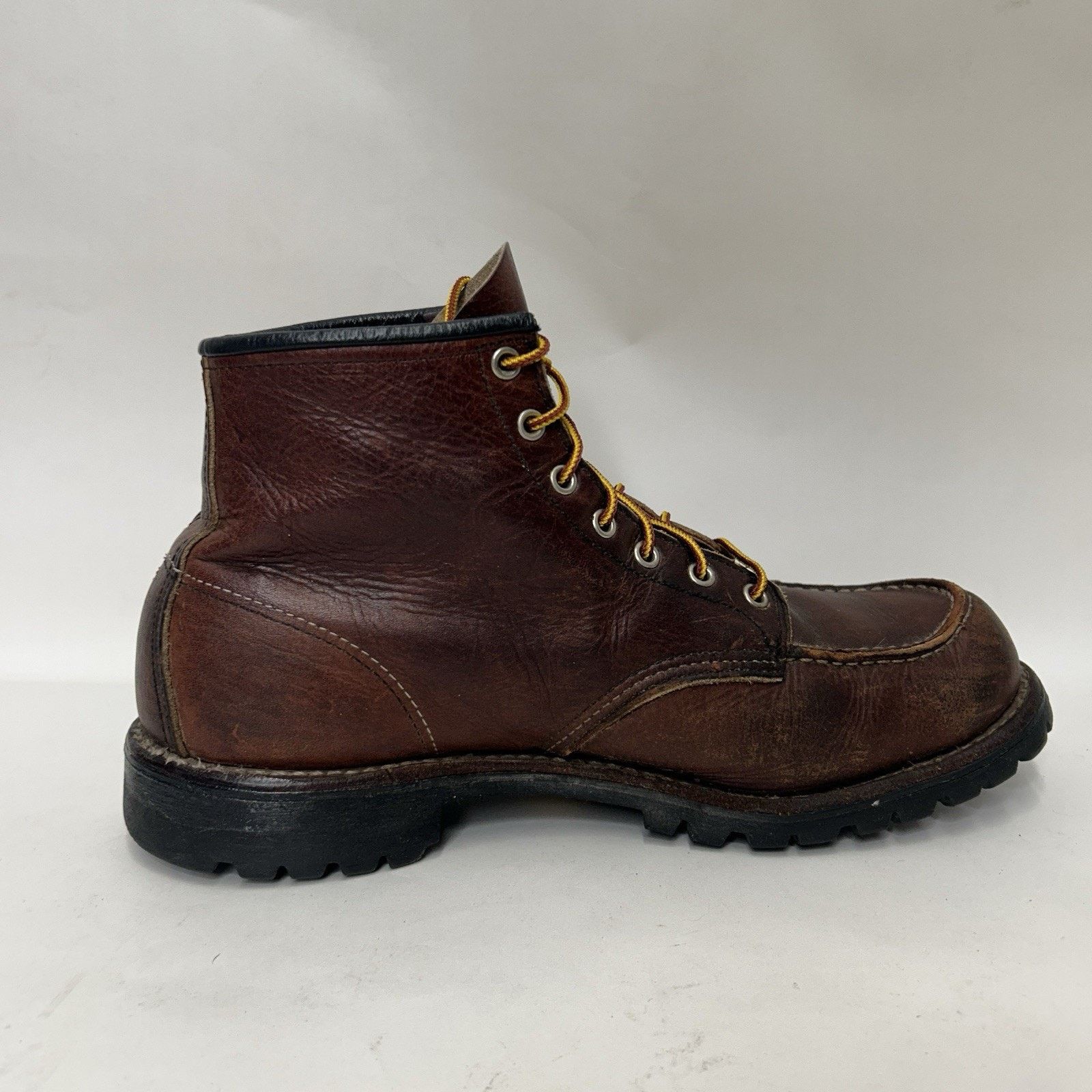 Red Wing Red Wing Roughneck 6-inch Moc Work Boots “Dark Brown” 8146 Size US 12 / EU 45 - 7 Thumbnail