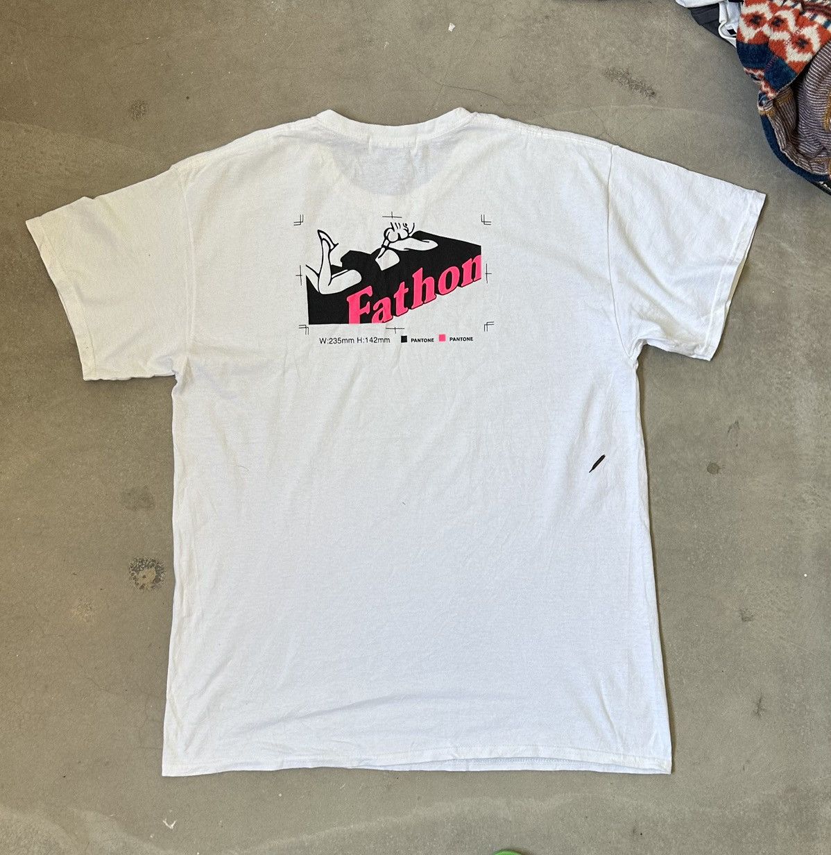 Japanese Brand FATHOM REBOOT TEE Size US M / EU 48-50 / 2 - 1 Thumbnail