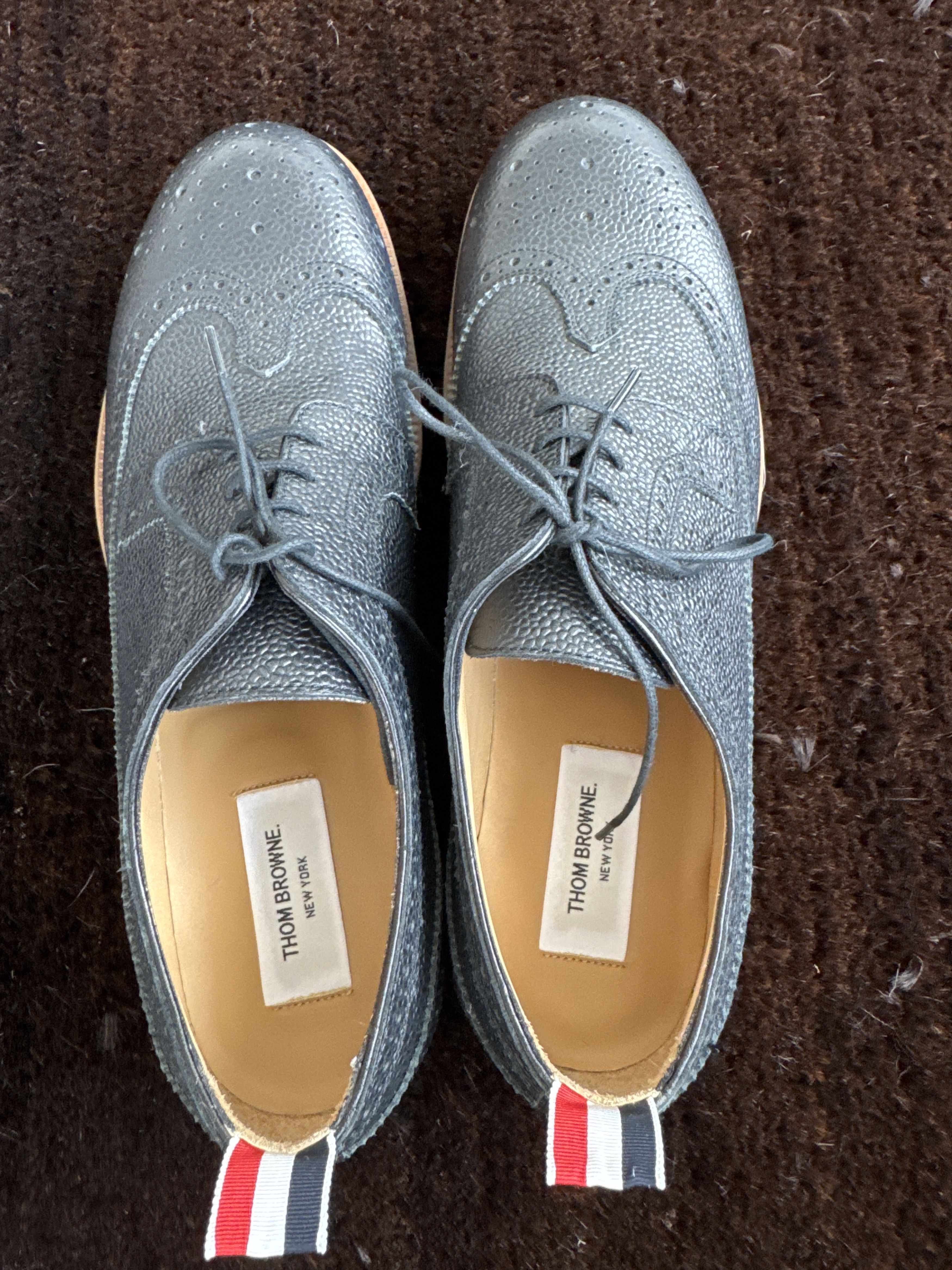 Thom Browne Thom Browne Panama Longline Leather Brogues Size US 11 / EU 44 - 3 Thumbnail