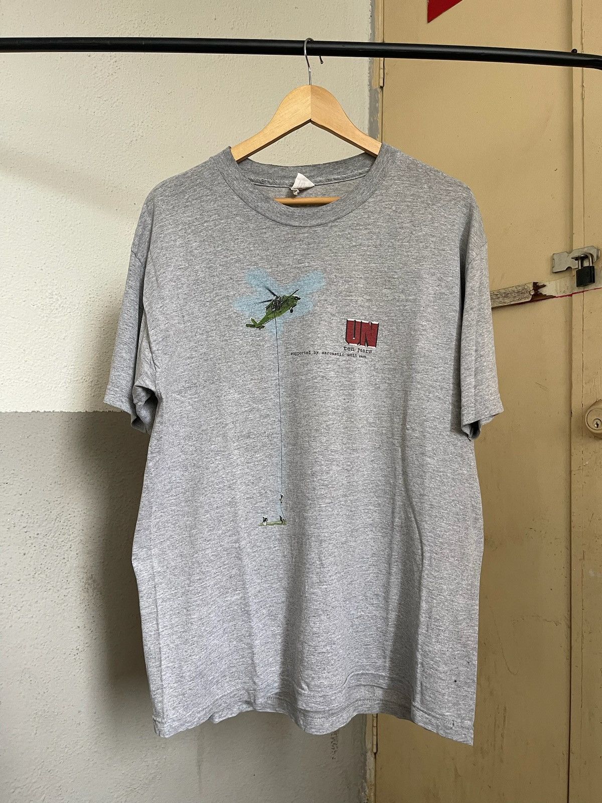 Union LA × Vintage Vintage Union Sarcastic Unit James Jebbia Tshirt Size US L / EU 52-54 / 3 - 1 Thumbnail
