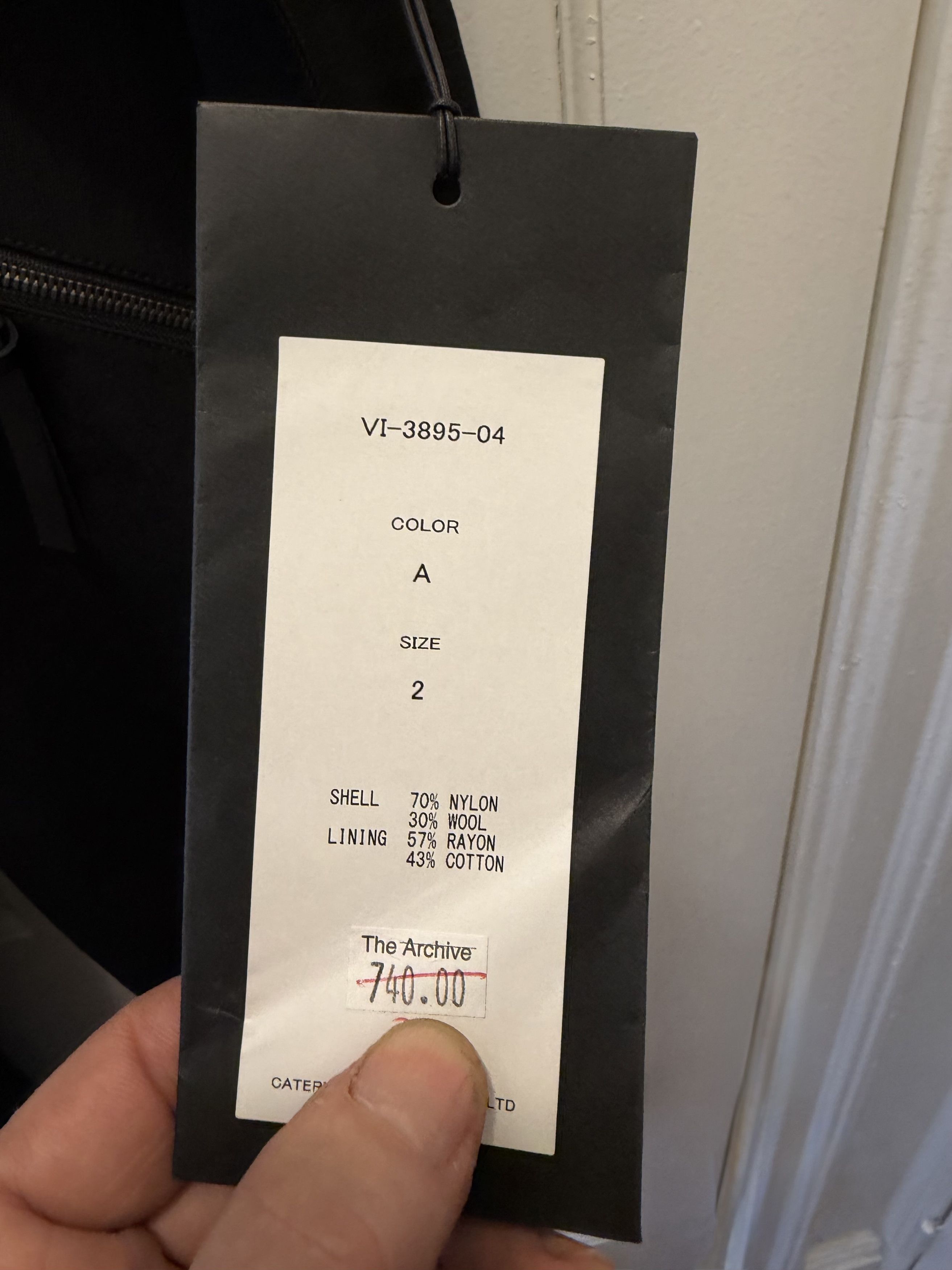 The Viridi-anne NWT F/W26 $740 5 Zip Tech Pants Size US 32 / EU 48 - 6 Thumbnail