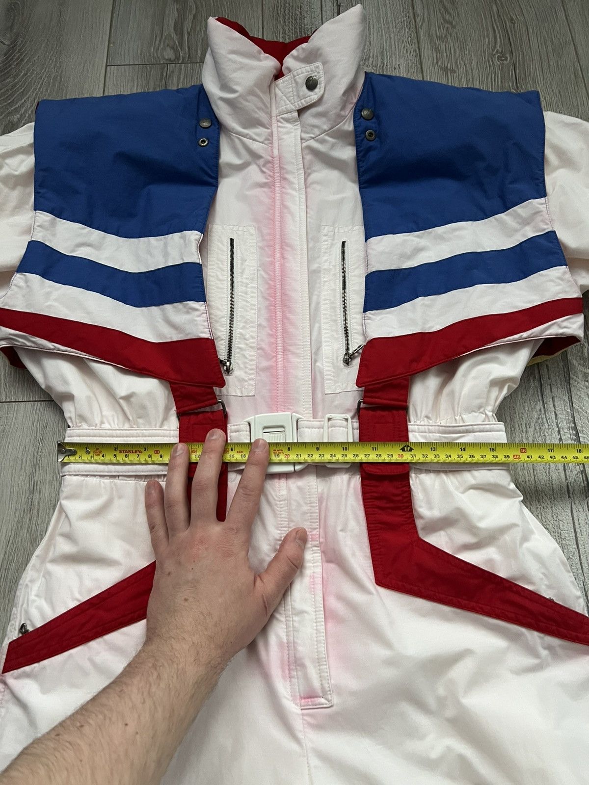 Bogner Vintage Bogner Ski Suit One Piece West Germany 80s Snowsuit Size M / US 6-8 / IT 42-44 - 16 Thumbnail