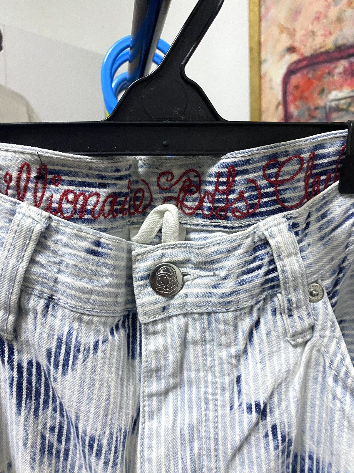 Billionaire Boys Club Billionaire Boys Club Hickory Bleach stripe pants Size US 34 / EU 50 - 6 Thumbnail