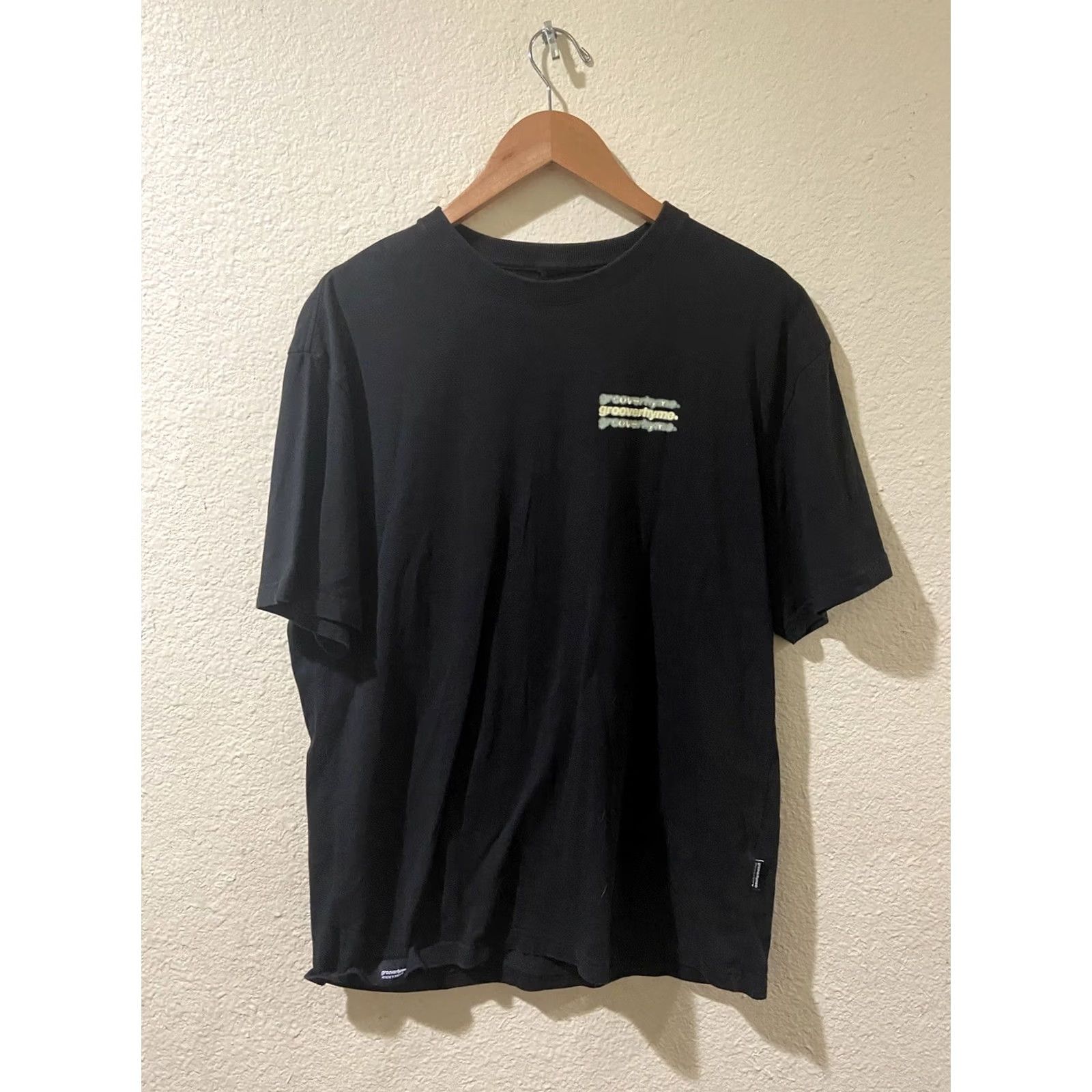 Vintage VINTAGE Groove Rhyme T-Shirt Mens 90s Blue Cotton Short Sleeve Crew Neck L Decade 1990s Size US L / EU 52-54 / 3 - 2 Thumbnail