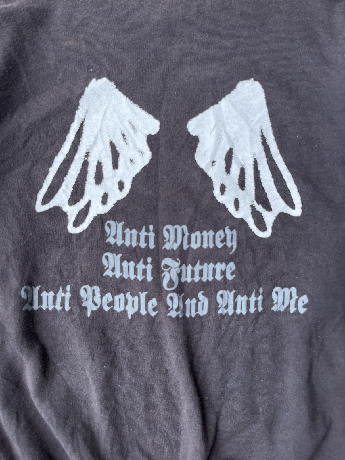 Japanese Brand Japanese Brand Blue "anti people" Size US M / EU 48-50 / 2 - 11 Thumbnail