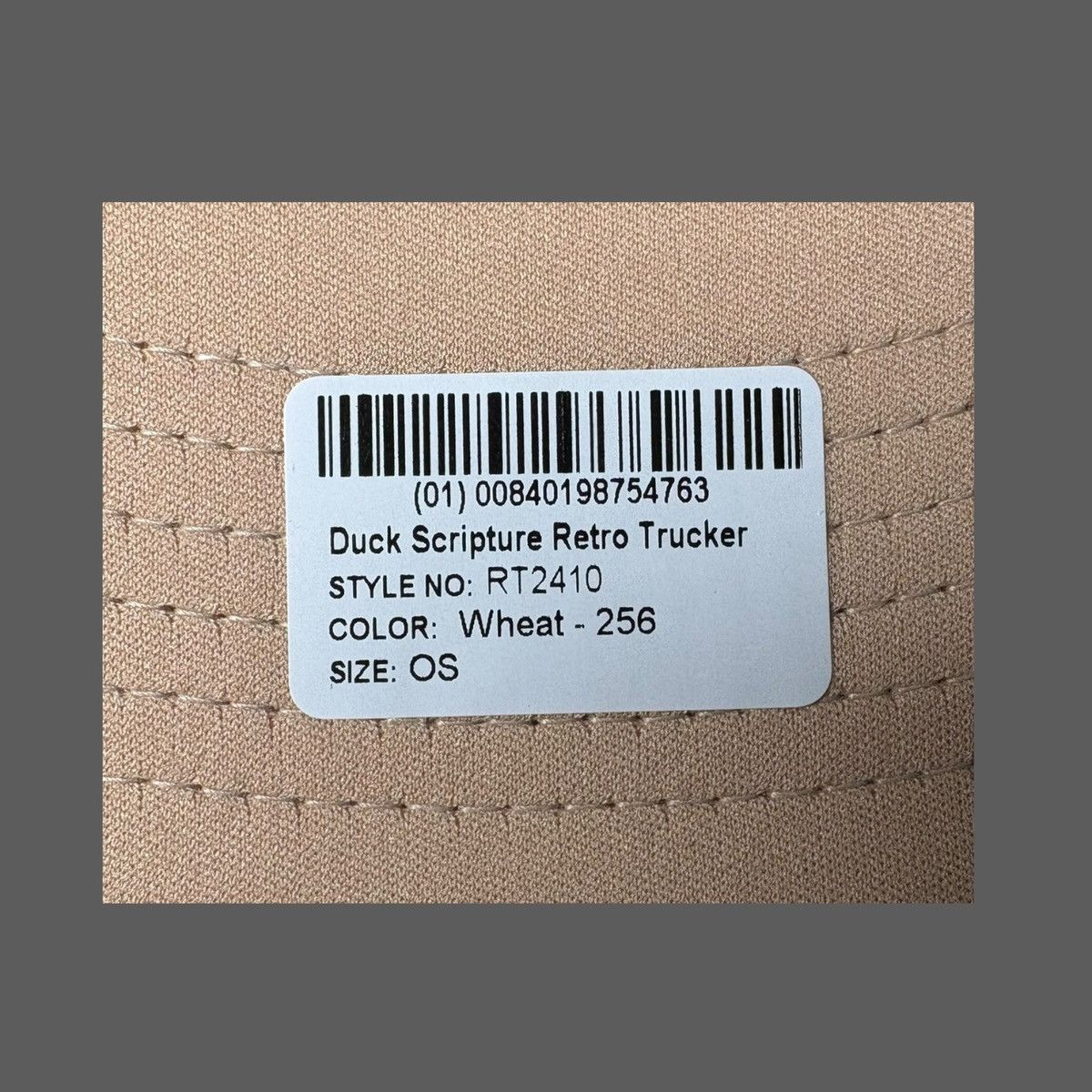 Other Duck Camp Men’s Beige Retro Trucker Hat Sz OS Size ONE SIZE - 14 Thumbnail