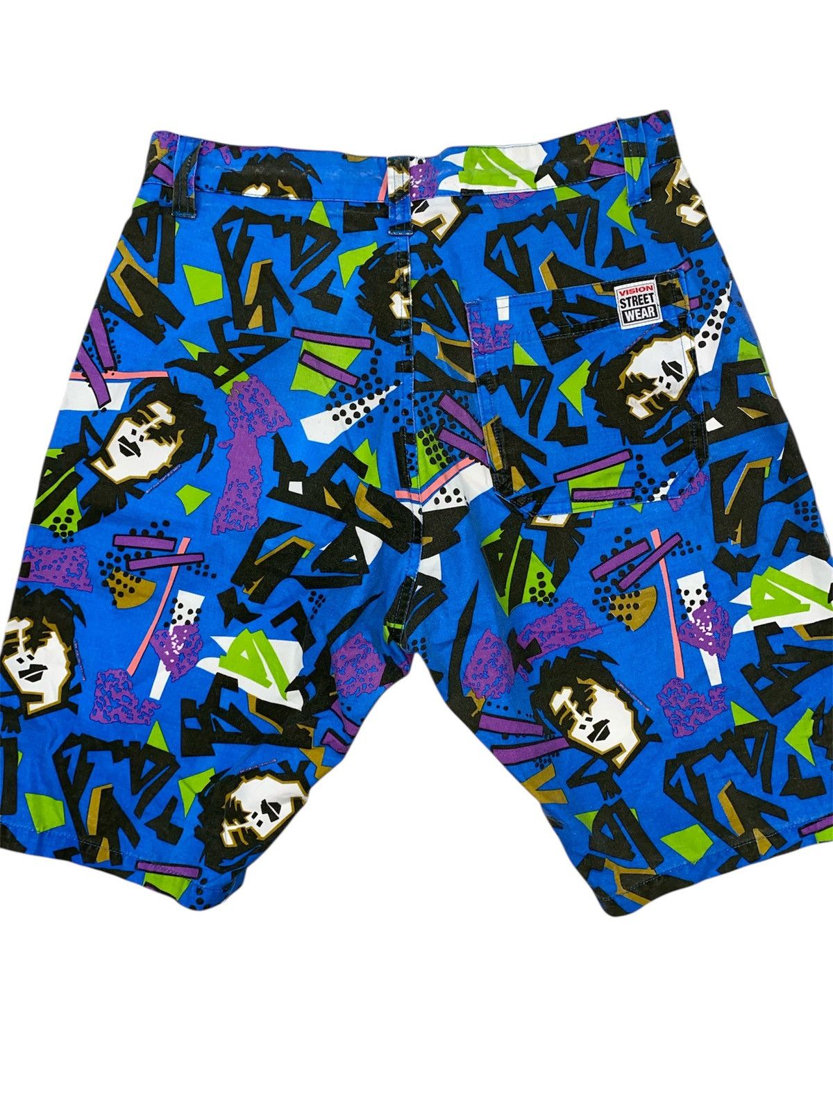 Vintage × Vision Streetwear Vtg Vision Streetwear x Unrelic x Atespexs shorts Size US 32 / EU 48 - 2 Thumbnail