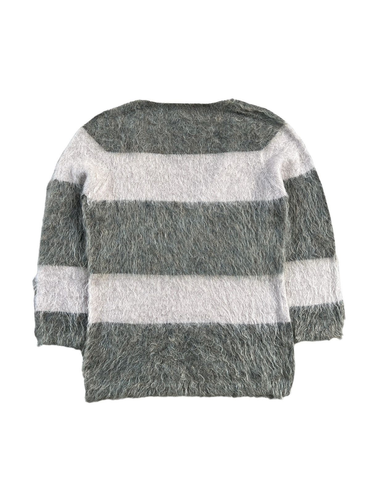 Designer × Roberto Collina Roberto Collina Superkid Mohair V-Neck Sweater Size S / US 4 / IT 40 - 3 Thumbnail