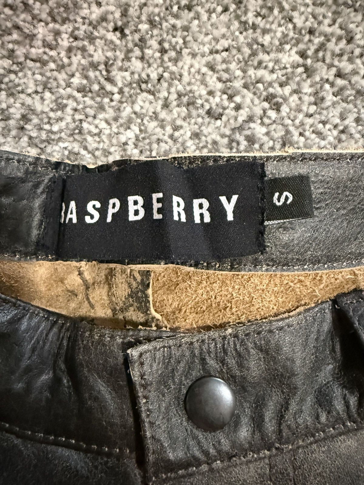 The GV Gallery GVG Leather Jorts Size US 30 / EU 46 - 3 Thumbnail