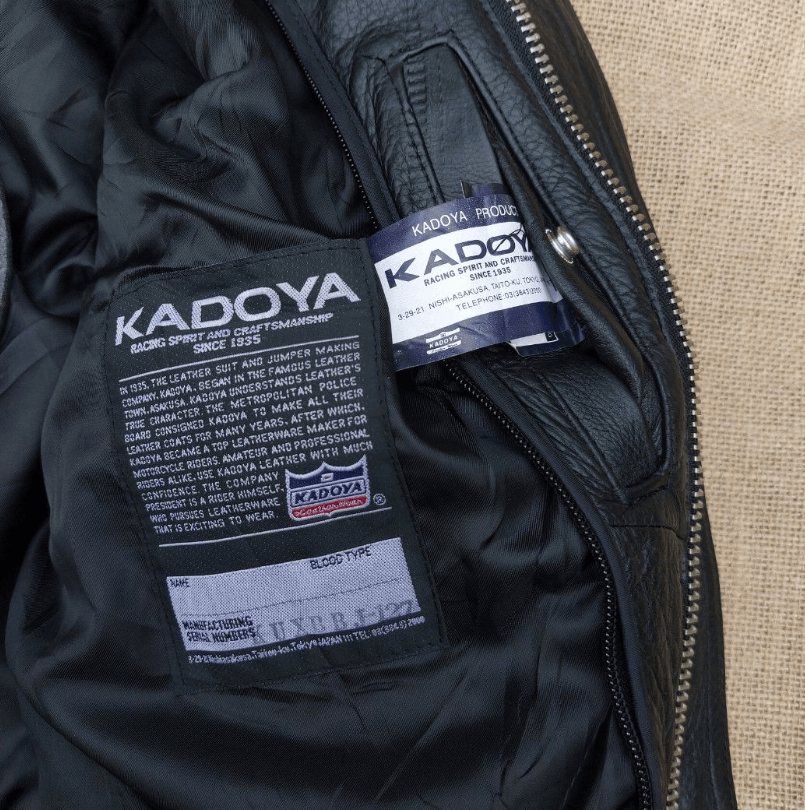 Kadoya Kadoya G1 Jaket Kulit Leather Flight Jacket Size US XL / EU 56 / 4 - 7 Thumbnail