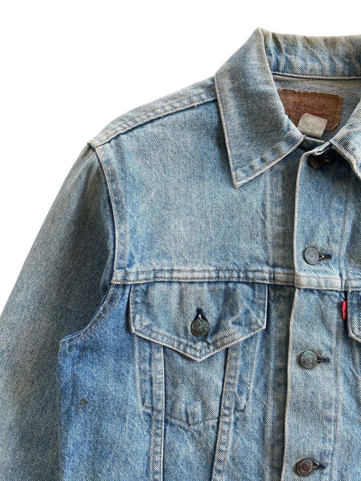 Levi's Vintage Clothing 70s Levis USA 70505-0217 Single R Trucker Jacket Size US S / EU 44-46 / 1 - 5 Thumbnail