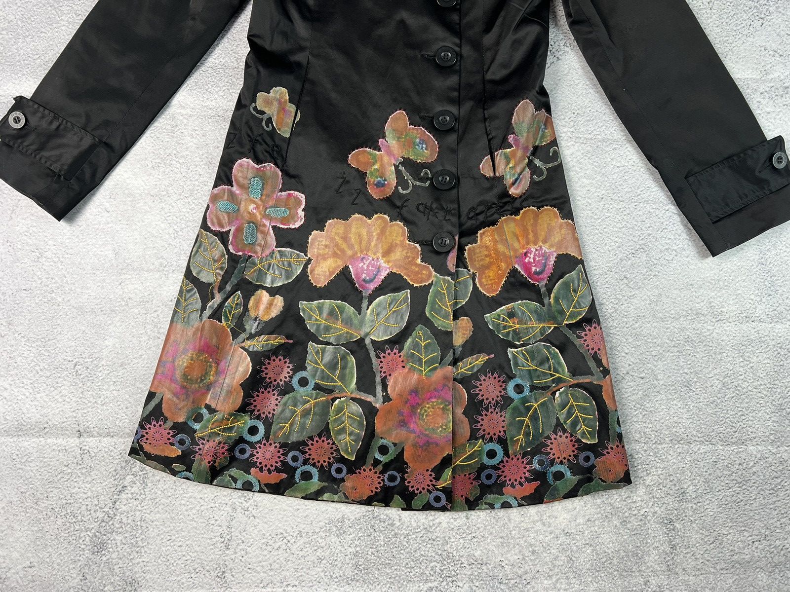 Desigual Desigual luxury multicolour coat Size S / US 4 / IT 40 - 4 Thumbnail