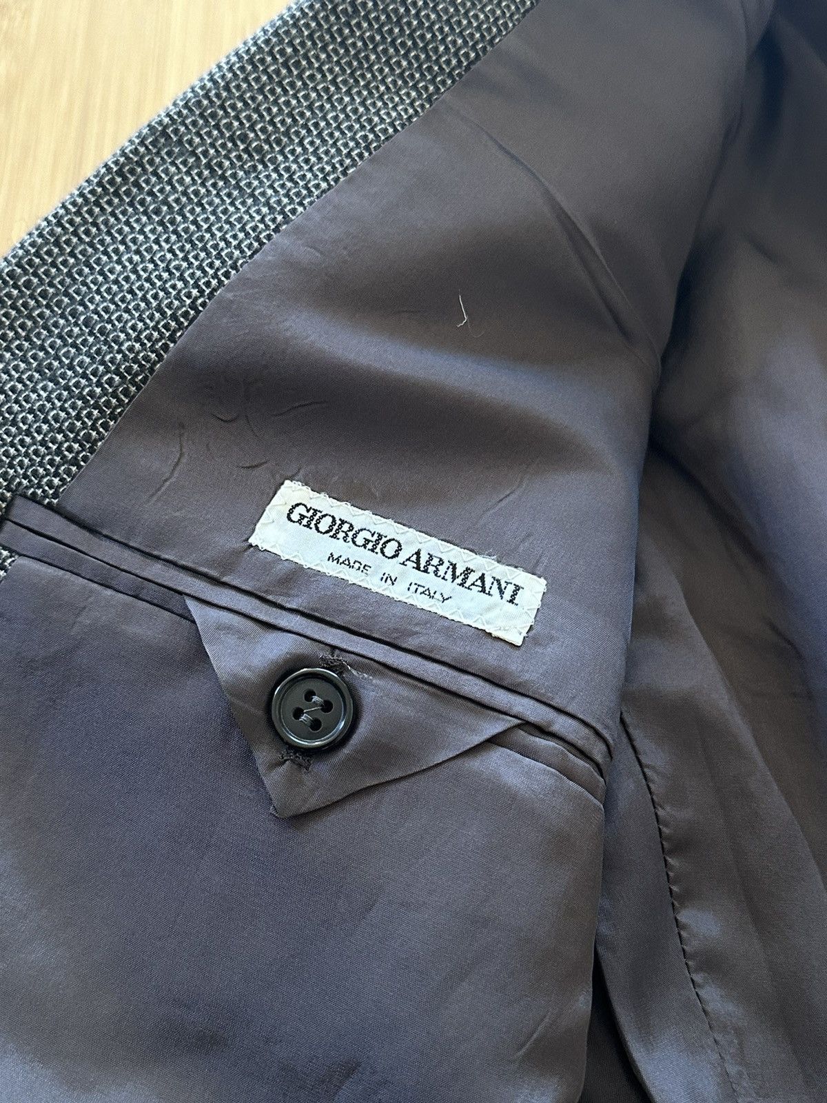 Giorgio Armani Vintage Giorgio Armani suit jacket Size 40R - 3 Thumbnail