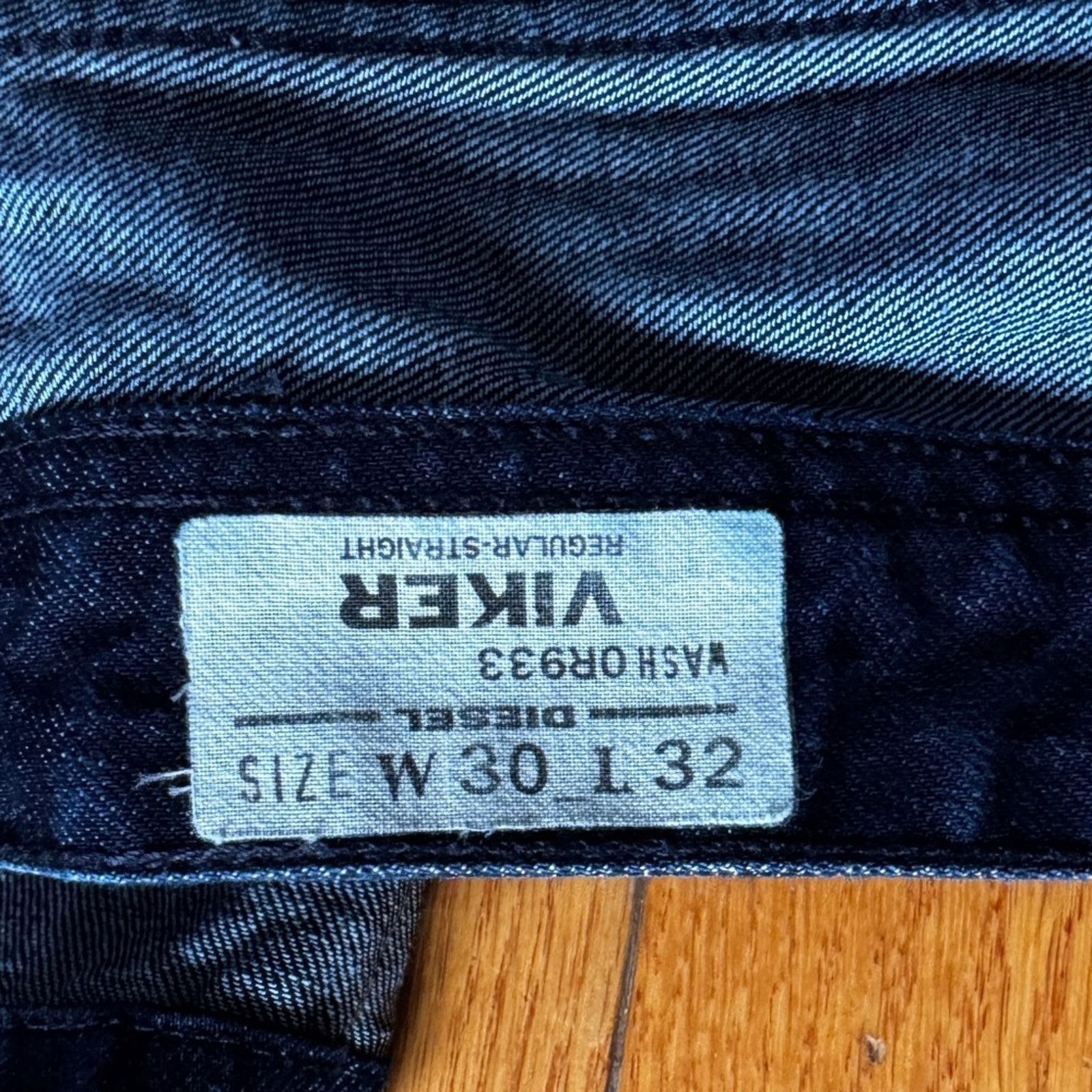 Diesel Diesel Viker Regular Straight 100% cotton Jeans 30x32 Size US 30 / EU 46 - 6 Thumbnail